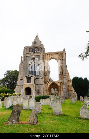 Crowland, Croyland Abbey, Lincolnshire, England Stockfoto