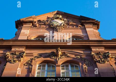 Deutschland, Baden-Württemberg, Karlsruhe, Ansicht des Museums Stockfoto