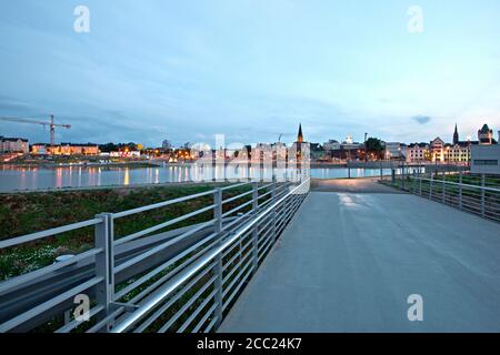 Deutschland, Nordrhein Westfalen, Dortmund, Blick auf Phoenix sehen Stockfoto