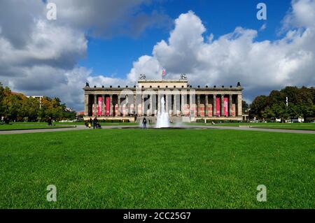 Deutschland, Berlin, Blick auf alten Museum am Lustgarten Stockfoto