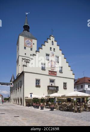 Deutschland, Bayern, Deggendorf, altes Rathaus Stockfoto