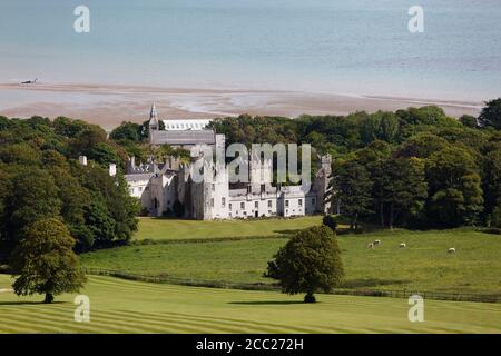 Irland, Leinster, County Fingal, Ansicht von Howth Castle Stockfoto