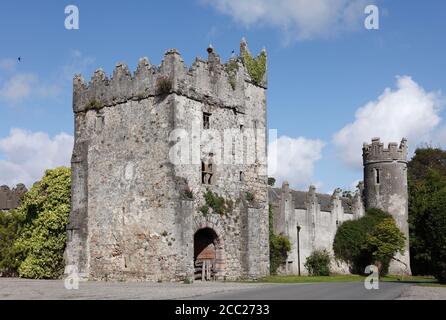 Leinster, Irland County Fingal, Ansicht von Corr Burg Stockfoto