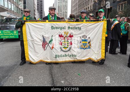 St. Patrick's Day, Parade, Philadelphia, PA, USA Stockfoto