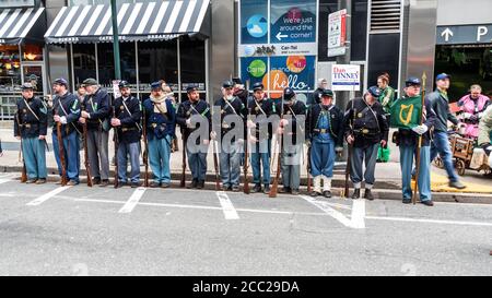 St. Patrick's Day, Parade, Philadelphia, PA, USA Stockfoto