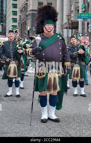 St. Patrick's Day, Parade, Philadelphia, PA, USA Stockfoto