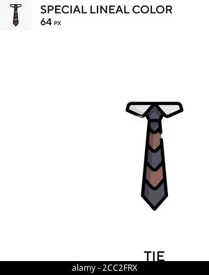 Symbol für den Linienfarbvektor „TIE Special“. Symbole für Ihr Geschäftsprojekt verknüpfen Stock Vektor