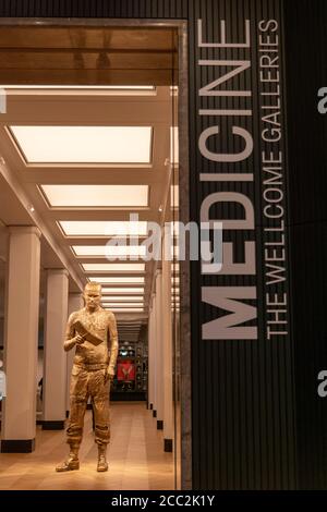 London, England. August 2020. Der Presseblick im Wissenschaftsmuseum vor der offiziellen Wiedereröffnung. Nach fünf Monaten Schließung aufgrund der Coronavirus-Pandemie wird das Science Museum am Mittwoch, den 19. August 2020, wieder für die Öffentlichkeit geöffnet. (Foto von Sam Mellish / Alamy Live News) Stockfoto