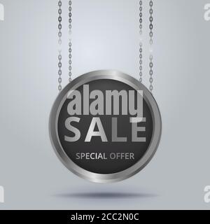 Metallic golden Bühne realistische, runde Plattform und realistische Rahmen minimaler Hintergrund, 3d-Szene für Produktpräsentation oder Mockup. Sonderangebot podiu Stock Vektor