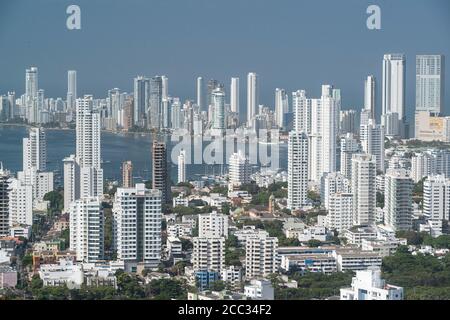 Cartagena das Indias, Bolivar, Kolumbien am 17. Februar 2018. Stockfoto