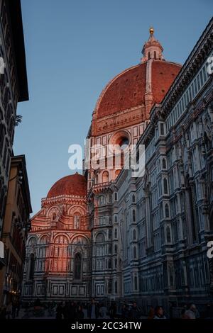 Brunelleschi's Dome oder Cupola del Brunelleschi Stockfoto