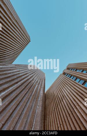 Sampson House in Southwark, London, vom Architekten Fitzroy Robinson & Partners. 2019 abgerissen Stockfoto