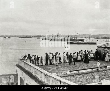 Das Alte Havanna. Havanna. Kuba. 1899 Stockfoto