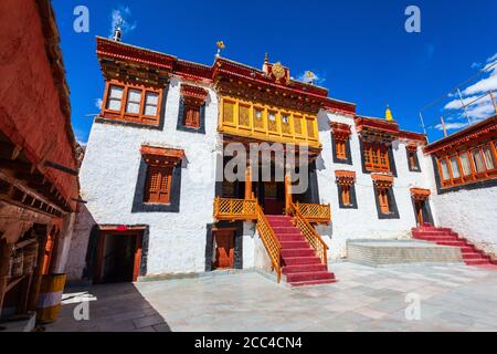 Likir Kloster oder Gompa in Likir Dorf in der Nähe von Leh in Ladakh, Nordindien Stockfoto