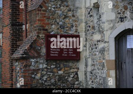 Die Thomas Plume's Library, Maldon, Essex Stockfoto