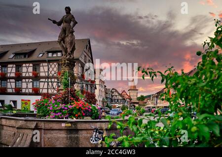 Gengenbach Schwarzwald Schwarzwald Deutschland Stockfoto