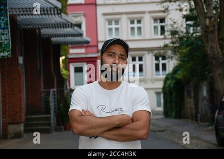 Darsteller Ibrahim Al-Khalil, Die Rüden, Zeise Kino, Hamburg, Altona, 17.08.2020 Stockfoto