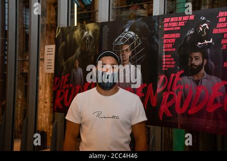 Darsteller Ibrahim Al-Khalil, Die Rüden, Zeise Kino, Hamburg, Altona, 17.08.2020 Stockfoto