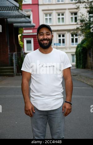 Darsteller Ibrahim Al-Khalil, Die Rüden, Zeise Kino, Hamburg, Altona, 17.08.2020 Stockfoto