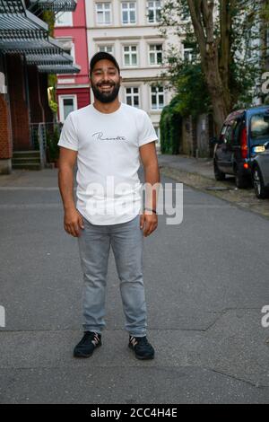 Darsteller Ibrahim Al-Khalil, Die Rüden, Zeise Kino, Hamburg, Altona, 17.08.2020 Stockfoto