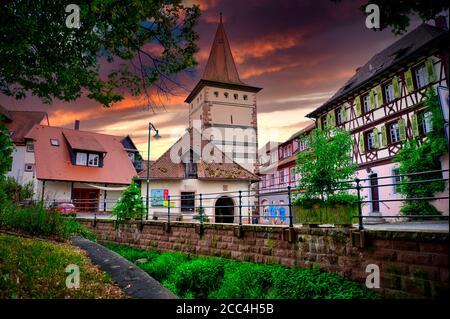 Gengenbach Schwarzwald Schwarzwald Deutschland Stockfoto