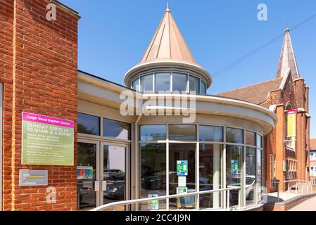 Leigh Road Baptist Church in Leigh on Sea, Essex, Großbritannien Stockfoto