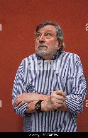 Porträt von Francesco Guccini (Singer-Songwriter) 03/07/2020 ©Basso CANNNARSA/Opale Stockfoto