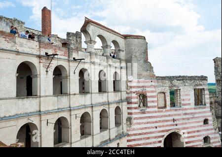 Schloss in Janowiec, Woiwodschaft Lublin, Polen Stockfoto