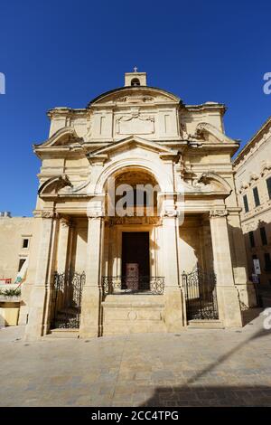 St. Katharina von Italien Kirche in Valletta, Malta. Stockfoto