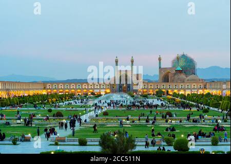 Masjed-e Imam Moschee, Maydam-e Iman Square, Esfahan, Iran Stockfoto