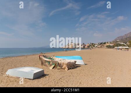 Bolnuevo Strand in der Nähe von Mazarron Murcia Spanien Stockfoto