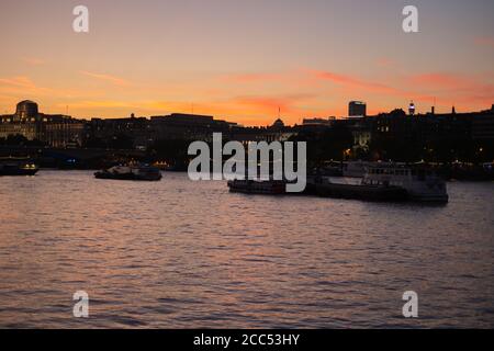 Damm, London Stockfoto