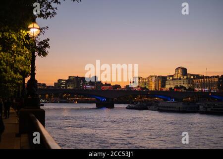 Damm, London Stockfoto