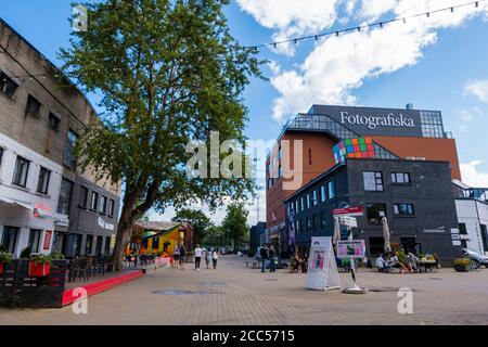 Telliskivi loomelinnak, Kreativbezirk Telliskivi, Kalamaja, Tallinn, Estland Stockfoto