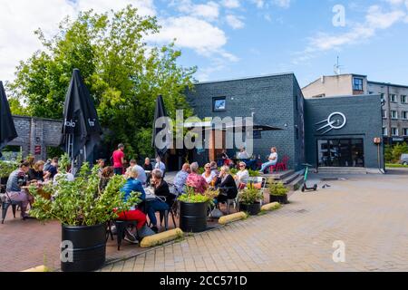 Telliskivi loomelinnak, Kreativbezirk Telliskivi, Kalamaja, Tallinn, Estland Stockfoto