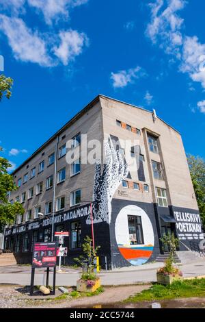 Telliskivi loomelinnak, Kreativbezirk Telliskivi, Kalamaja, Tallinn, Estland Stockfoto