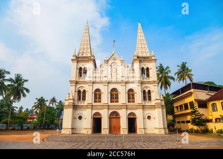 Santa Cruz Basilika oder Römisch-katholischen Diözese Cochin Kirche in Fort Kochi in Cochin, Indien Stockfoto