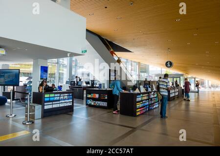 Oodi, Zentralbibliothek, Helsinki, Finnland Stockfoto