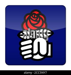 Sozialistischen Partei Frankreichs Stockfoto