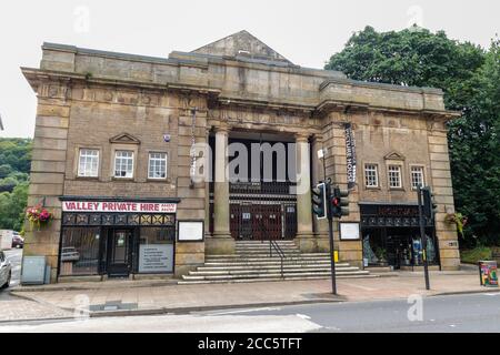 Sehen Sie das Bilderhaus, Hebden Brücke Stockfoto