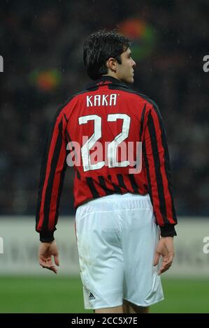 Mailand Italien, 24. Oktober 2007,' SAN SIRO' Stadion, UEFA Champions League 2007/2008 , AC Mailand - FC Shakhtar : Kaka während des Spiels Stockfoto