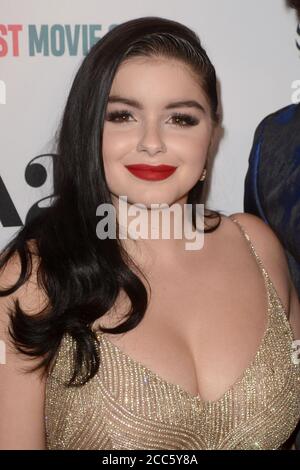 LOS ANGELES - FEB 22: Ariel Winter bei der Premiere des letzten Filmstars im Ägyptischen Theater am 22. Februar 2018 in Los Angeles, CA Stockfoto