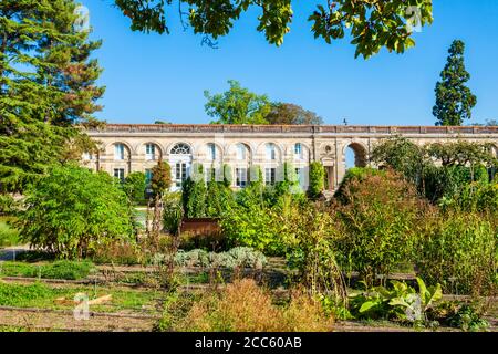 Bordeaux öffentliche Garten oder Jardin Public de Bordeaux in Frankreich Stockfoto