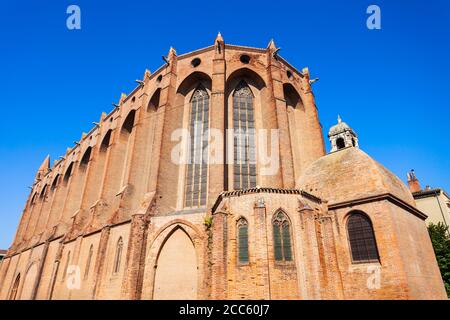 Kirche der Jakobiner ist eine römisch-katholische Kirche in Toulouse Stadt, Frankreich Stockfoto