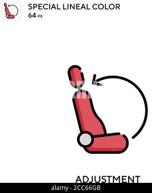 Anpassung soecial lineal Farbe Vektor-Symbol. Illustration Symbol Design Vorlage für Web mobile UI-Element. Stock Vektor