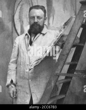 Henri Matisse. Porträt von Henri Émile Benoît Matisse (1869-1954) von Alvin Langdon Coburn, 1913 Stockfoto