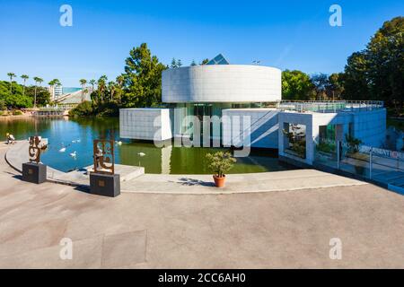 NIZZA, FRANKREICH - 27. SEPTEMBER 2018: Das Asiatische Kunstmuseum in Nizza in Frankreich Stockfoto