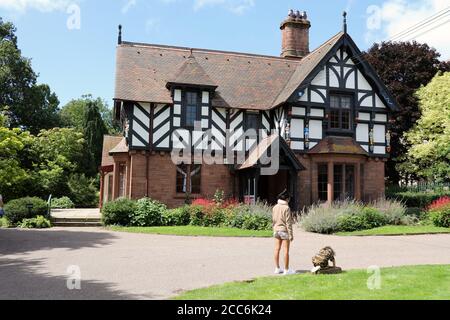 Grosvenor Park Lodge in Chester Stockfoto