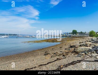 Southwest Harbor in Maine, USA Stockfoto