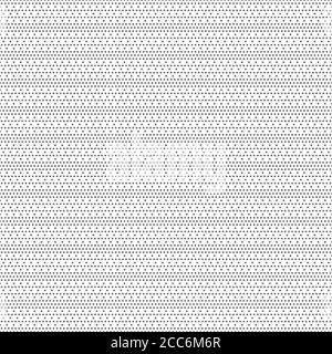Nahtloses Muster. Trendige moderne geometrische Textur mit regelmäßig wiederholenden kleinen Punkten, gepunkteten Linien, Dreiecken, Rauten. Kleiner strukturierter leichter AC Stock Vektor